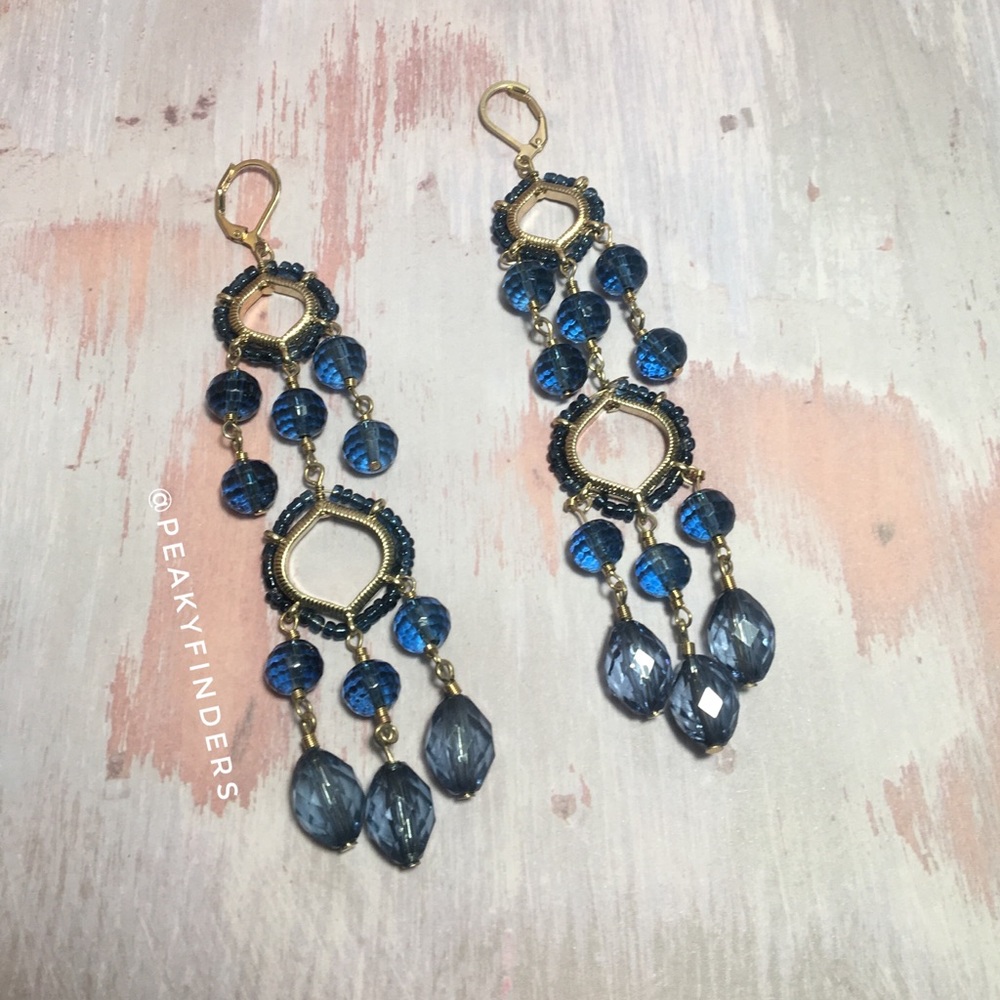 Dana Kellin for Target Blue Chandelier Ear…